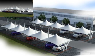 汽車棚膜結構 成都厚樸膜結構的設計與施工優勢