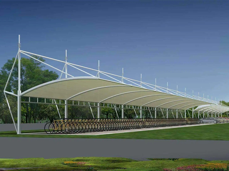 陜西西安膜結(jié)構(gòu)電動(dòng)車(chē)棚 工程設(shè)計(jì)、施工與造價(jià)全解析